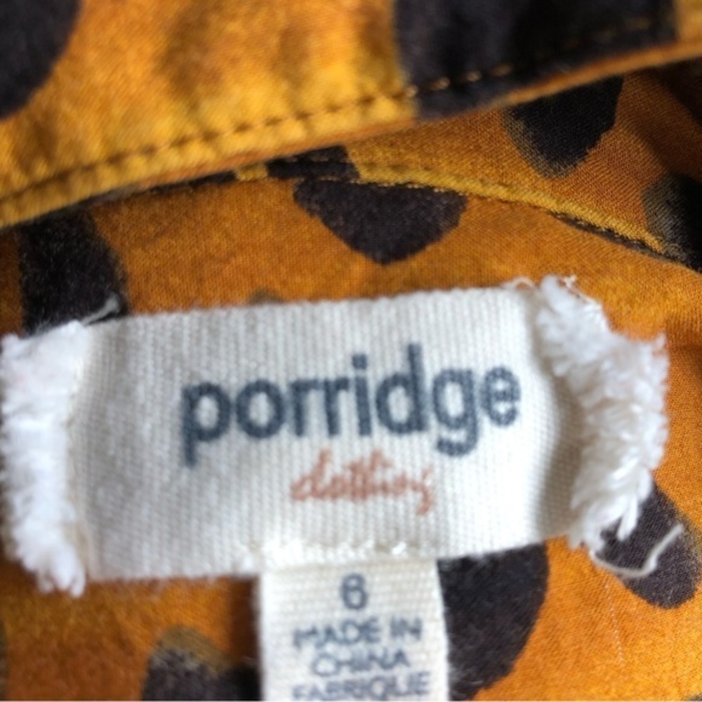 Anthropologie | porridge Vianne maxi animal print button front dress 6 - Picture 9 of 14